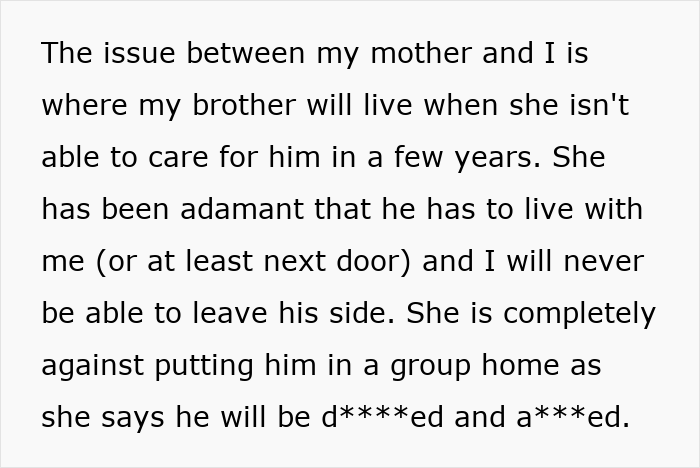 Mom Doesn’t Want Disabled Son Put In Group Home, Wants 27YO To Be Guardian Against His Wishes
