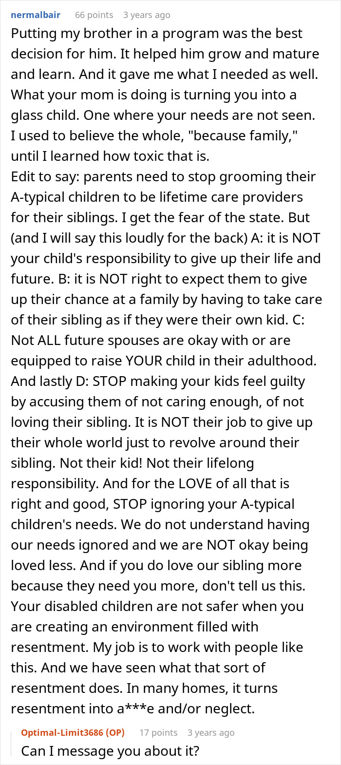 Mom Doesn’t Want Disabled Son Put In Group Home, Wants 27YO To Be Guardian Against His Wishes