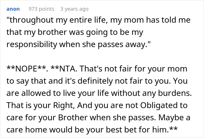Mom Doesn’t Want Disabled Son Put In Group Home, Wants 27YO To Be Guardian Against His Wishes