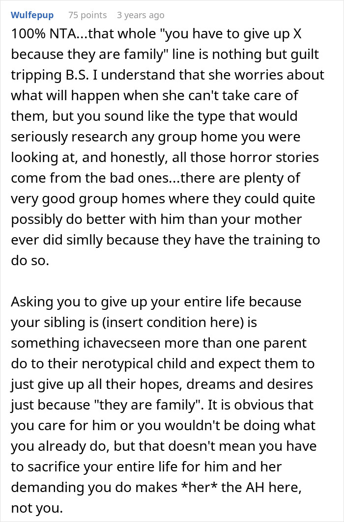 Mom Doesn’t Want Disabled Son Put In Group Home, Wants 27YO To Be Guardian Against His Wishes