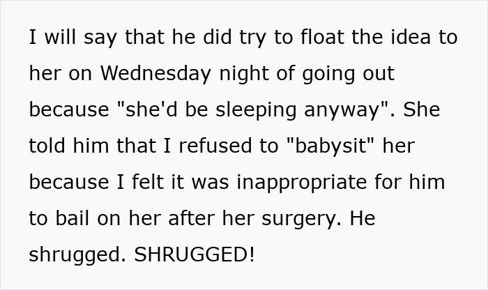 Lazy Guy Thinks It’s OK To Ditch Post-Surgery Wife To Hang Out With His Friends, Gets Reality Check