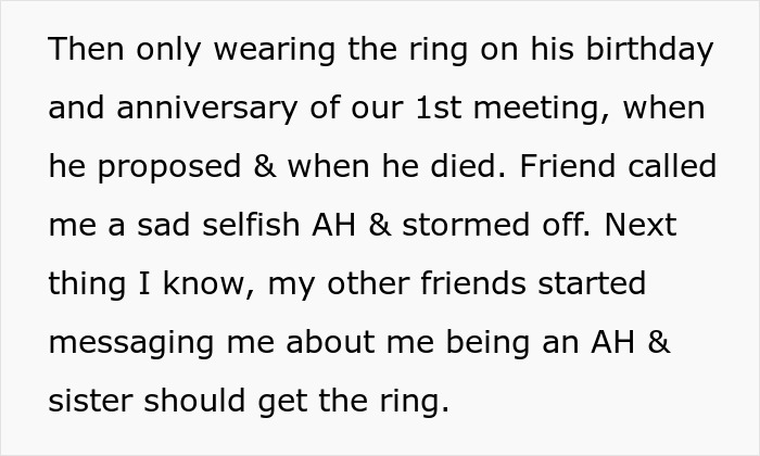 Family Begs Their Late Son’s Fiancé To Return Their “Family Heirloom”, She Takes Them To Court Instead