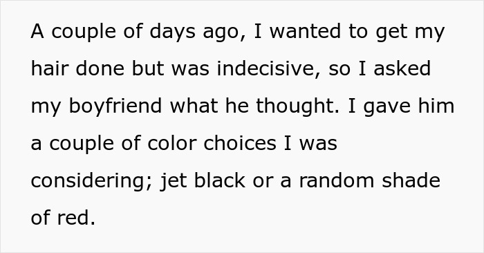 Internet Urges Woman To Leave NOW After Her New Hair Color Made Boyfriend Reveal His Colors