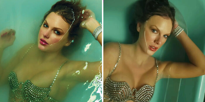 Taylor Swift’s Unedited Photo From ‘Life Of A Showgirl’ Cover Shoot Sparks Conspiracy Theories