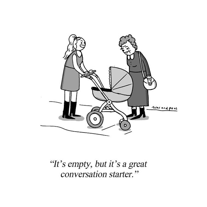 60 Darkly Funny One-Panel Comics By ‘War And Peas’ That Might Make You Laugh
