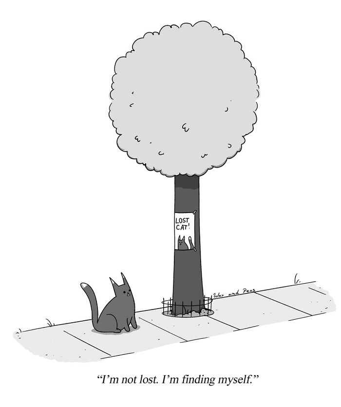 60 Darkly Funny One-Panel Comics By ‘War And Peas’ That Might Make You Laugh