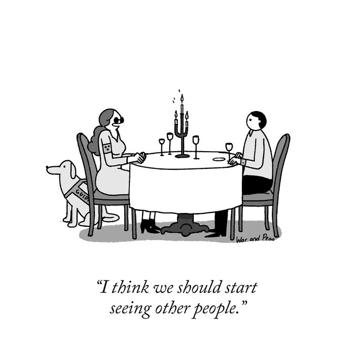 60 Darkly Funny One-Panel Comics By ‘War And Peas’ That Might Make You Laugh
