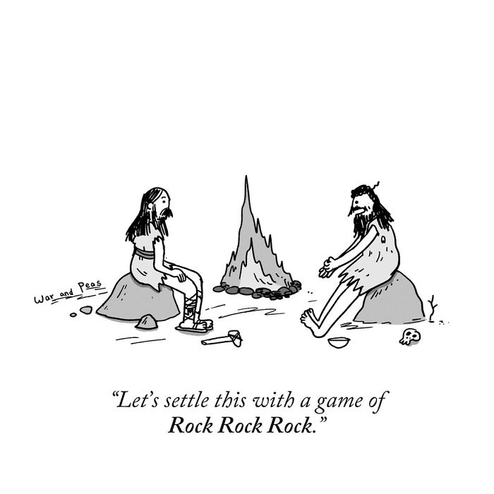 60 Darkly Funny One-Panel Comics By ‘War And Peas’ That Might Make You Laugh