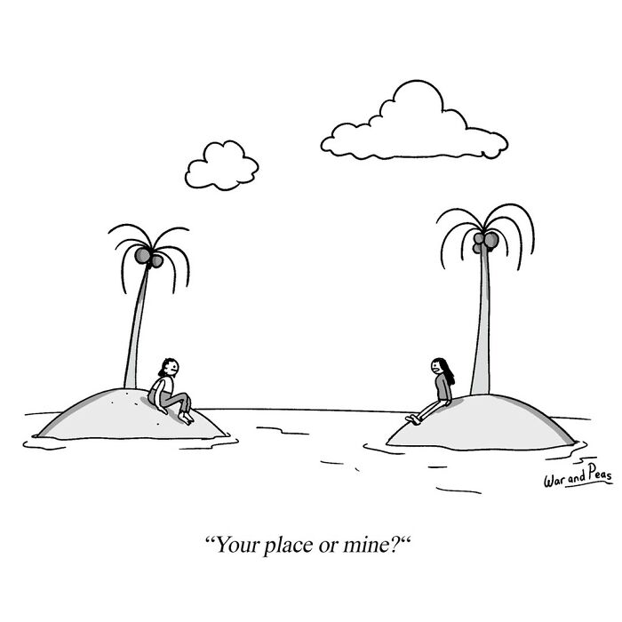 60 Darkly Funny One-Panel Comics By ‘War And Peas’ That Might Make You Laugh