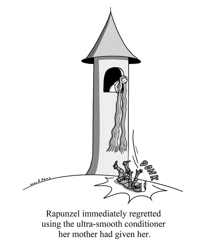 60 Darkly Funny One-Panel Comics By ‘War And Peas’ That Might Make You Laugh