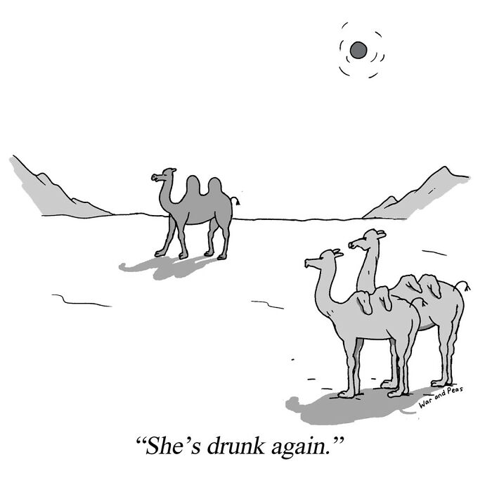 60 Darkly Funny One-Panel Comics By ‘War And Peas’ That Might Make You Laugh