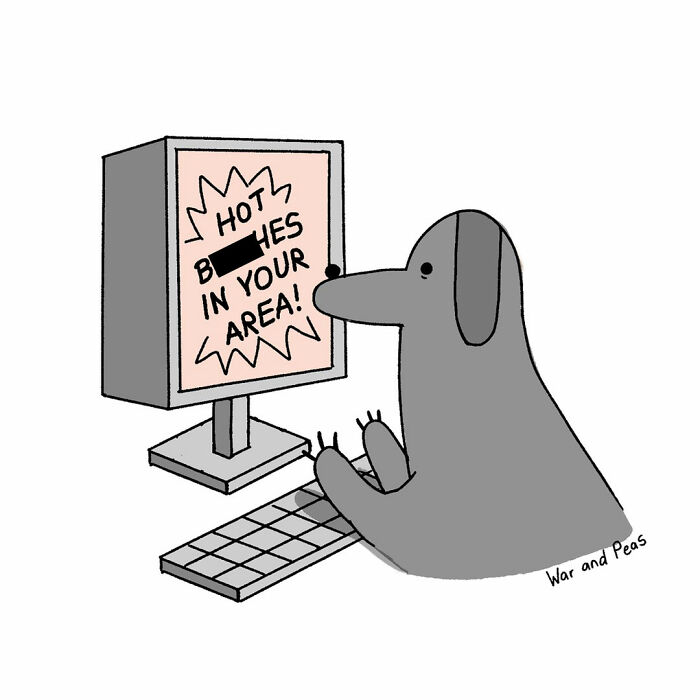 60 Darkly Funny One-Panel Comics By ‘War And Peas’ That Might Make You Laugh