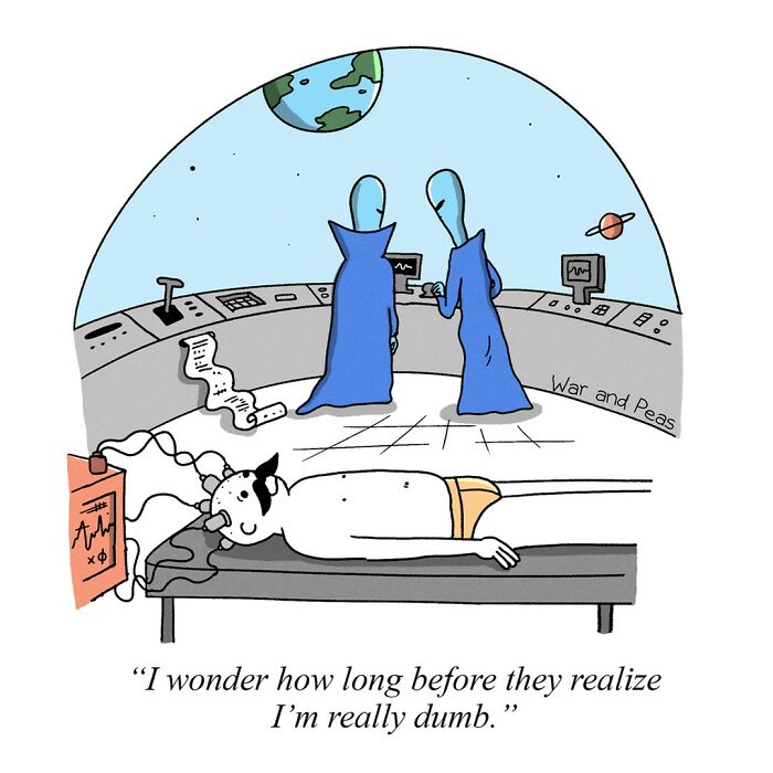 60 Darkly Funny One-Panel Comics By ‘War And Peas’ That Might Make You Laugh