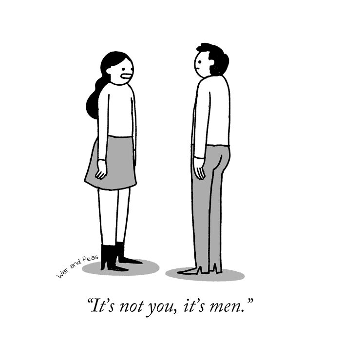 60 Darkly Funny One-Panel Comics By ‘War And Peas’ That Might Make You Laugh