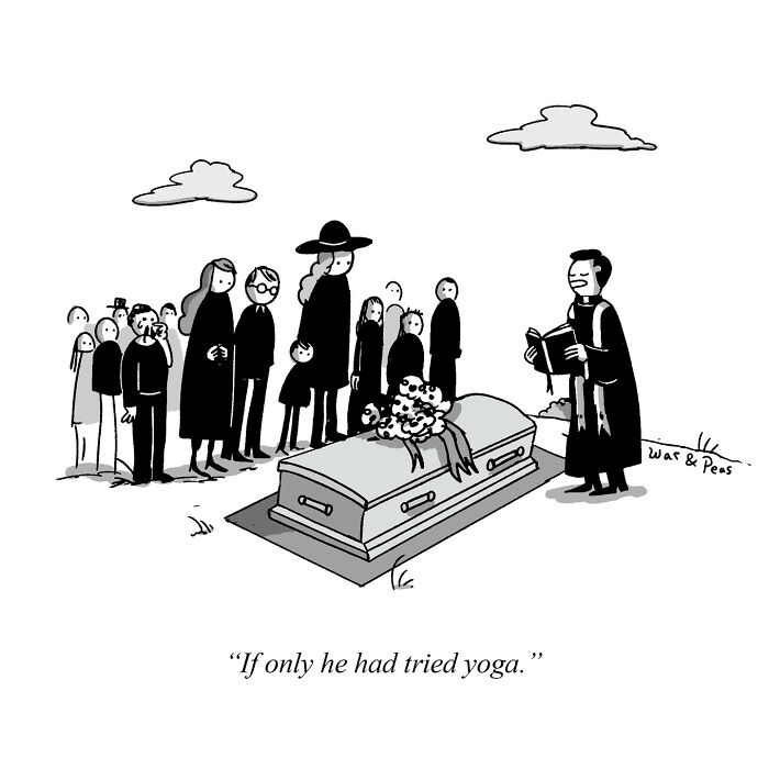 60 Darkly Funny One-Panel Comics By ‘War And Peas’ That Might Make You Laugh