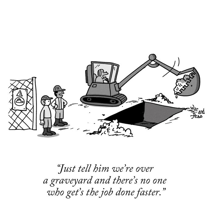 60 Darkly Funny One-Panel Comics By ‘War And Peas’ That Might Make You Laugh