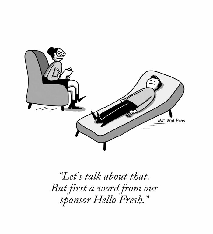 60 Darkly Funny One-Panel Comics By ‘War And Peas’ That Might Make You Laugh