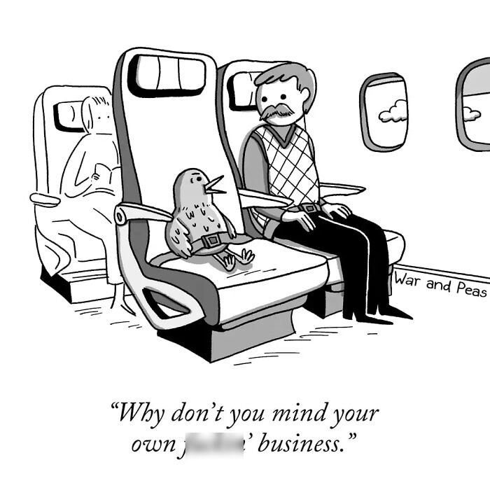 60 Darkly Funny One-Panel Comics By ‘War And Peas’ That Might Make You Laugh