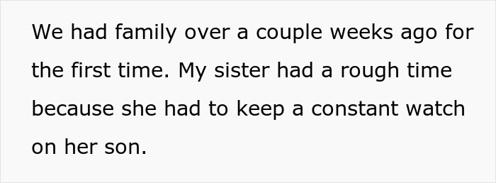 Family Pressures Relative To Childproof Their New House For Little Nephew, They Just Say No