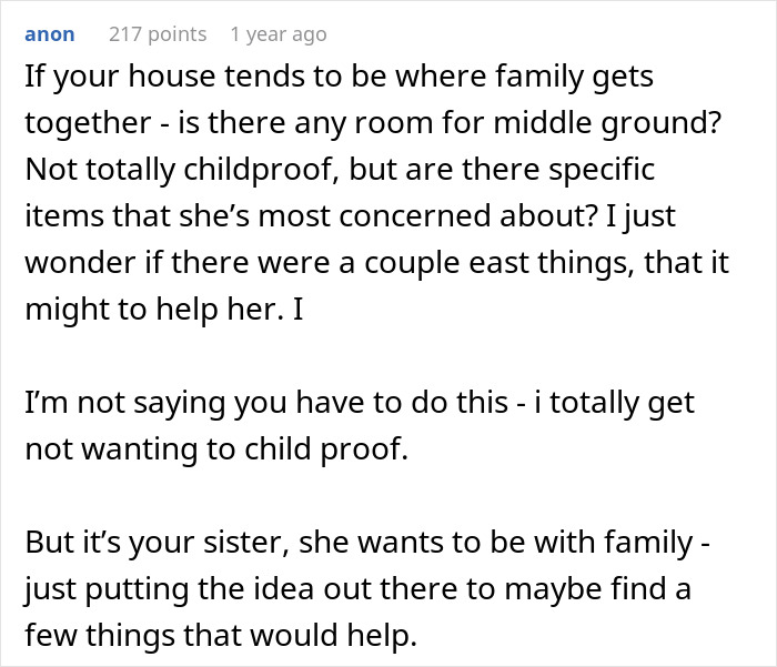 Family Pressures Relative To Childproof Their New House For Little Nephew, They Just Say No