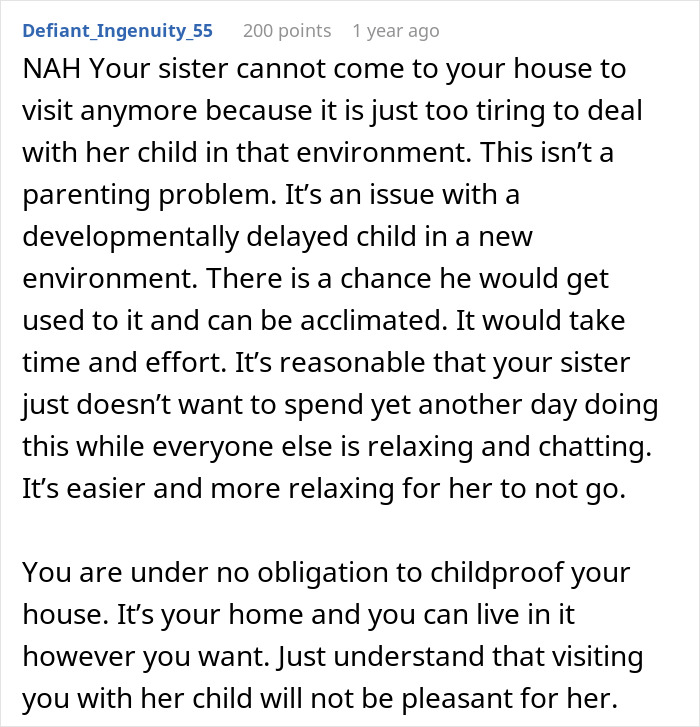 Family Pressures Relative To Childproof Their New House For Little Nephew, They Just Say No