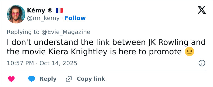 &#8220;First Sydney Sweeney, Now Keira Knightley&#8221;: Star&#8217;s Answer To J.K. Rowling Question Sparks Fury