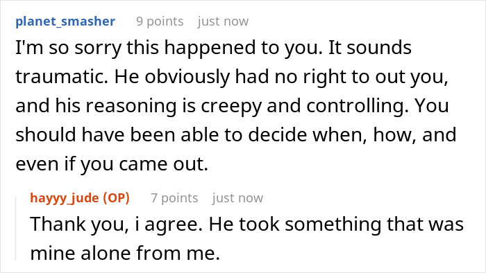 Gay Man Devastated To Discover Who Secretly Outed Him 11 Years Ago, Turns Out It Was His Ex
