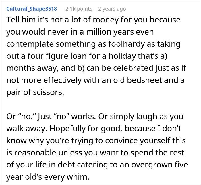 “I Just Cried”: Man Wants A Custom Halloween Costume For $1.5K, GF Can’t Take It Anymore
