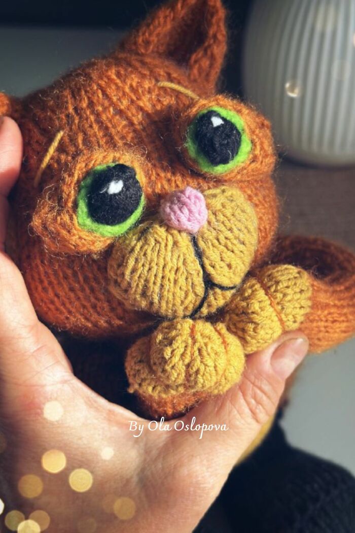 Puss In Boots Knitting Pattern By Olga Oslopova Puss In Boots Knitting Pattern By Olga Oslopova