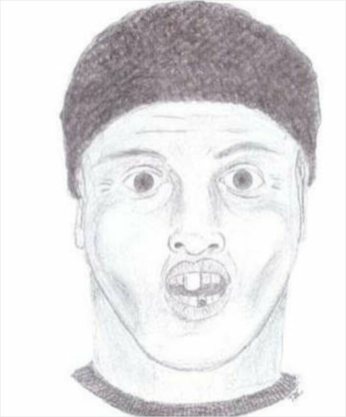 44 Times Police Sketches Looked More Like Really Bad Caricatures