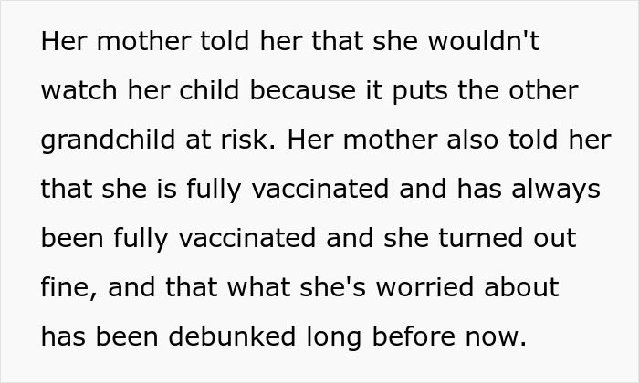Woman Tells Friend “I Won’t Allow My Child Around Your Unvaccinated Kid,” Sparks Huge Fallout
