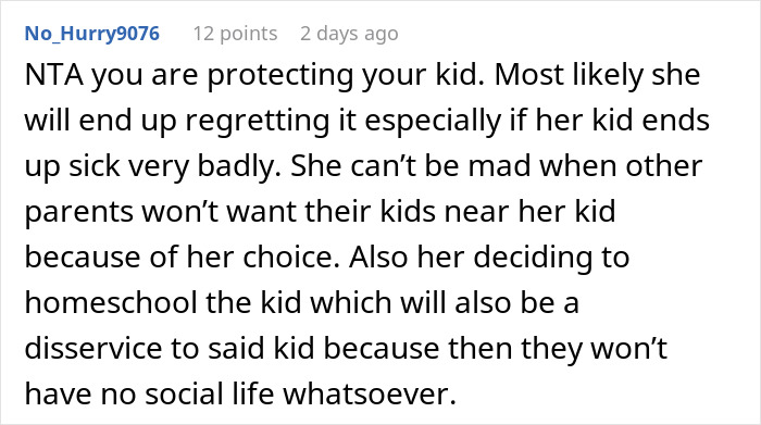 Woman Tells Friend “I Won’t Allow My Child Around Your Unvaccinated Kid,” Sparks Huge Fallout