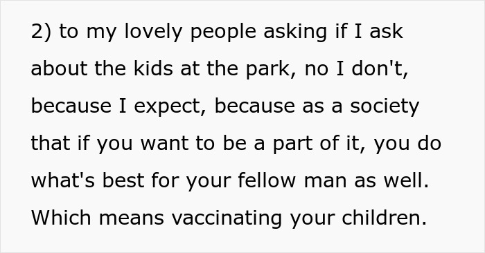 Woman Tells Friend “I Won’t Allow My Child Around Your Unvaccinated Kid,” Sparks Huge Fallout
