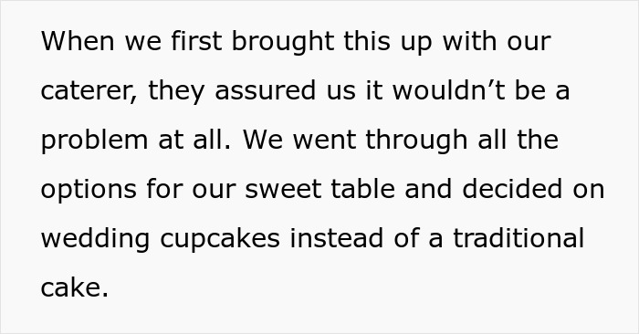 Wedding Vendors Leave Bride With No Cupcakes Because Of Her Allergy