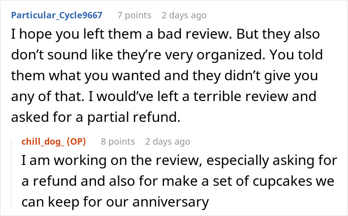 Wedding Vendors Leave Bride With No Cupcakes Because Of Her Allergy