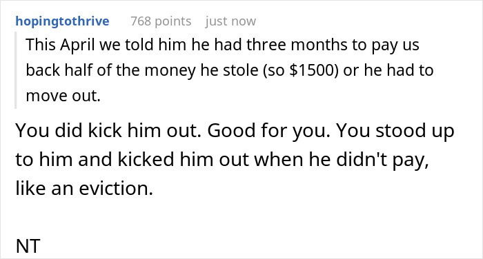 20YO Keeps Mooching Off Parents, They Finally Kick Him Out After He Steals $3K From Them