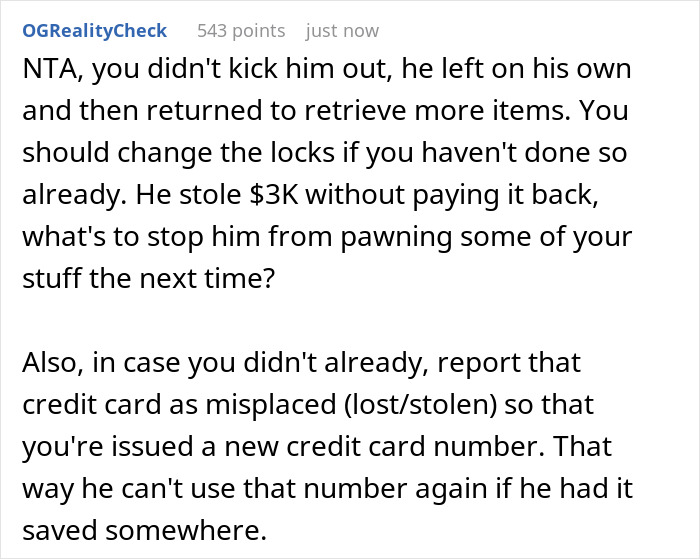 20YO Keeps Mooching Off Parents, They Finally Kick Him Out After He Steals $3K From Them