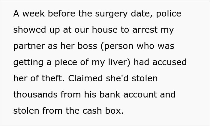 Man Cancels Life-Saving Liver Donation After Recipient Accuses His GF Of Theft, Regrets It Later