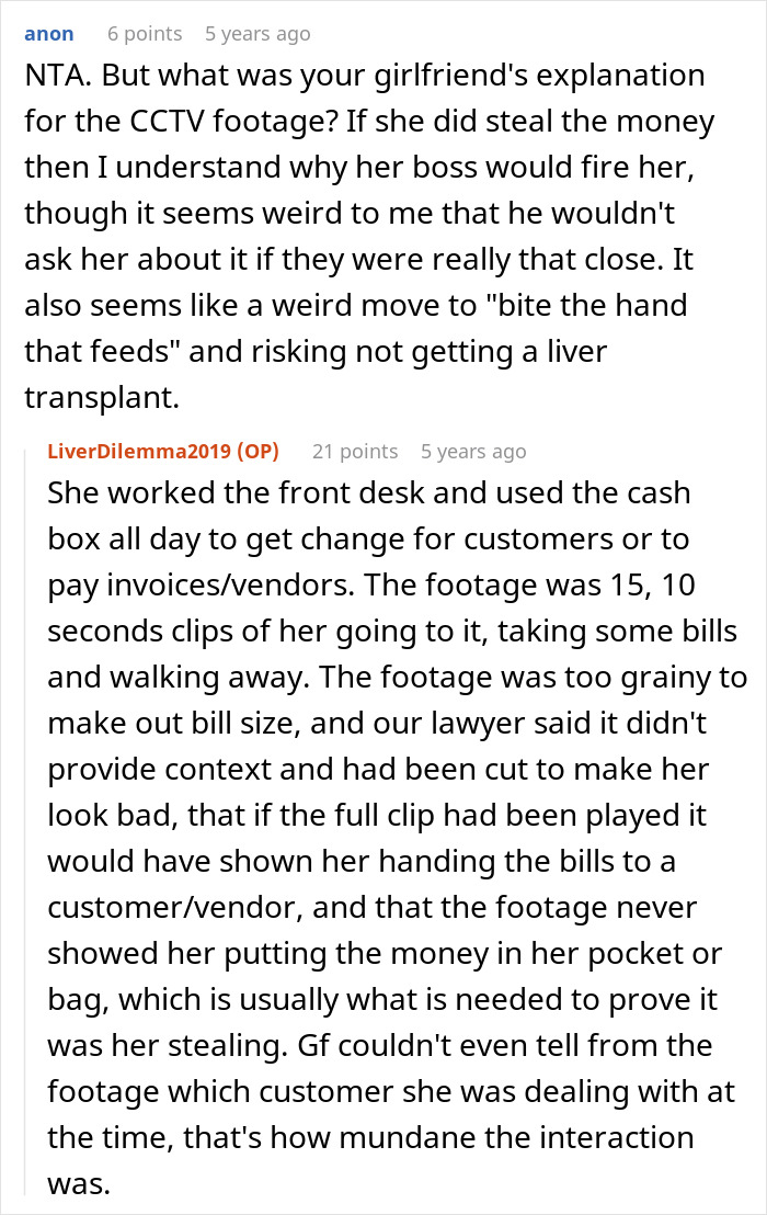 Man Cancels Life-Saving Liver Donation After Recipient Accuses His GF Of Theft, Regrets It Later