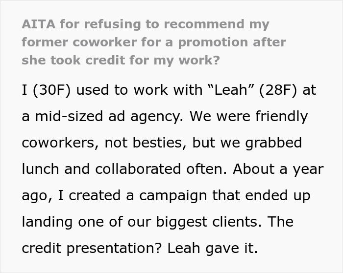 Woman Gets Revenge On Ex-Coworker After She Takes Credit For Her Work, Gets Her Nixed For Promotion