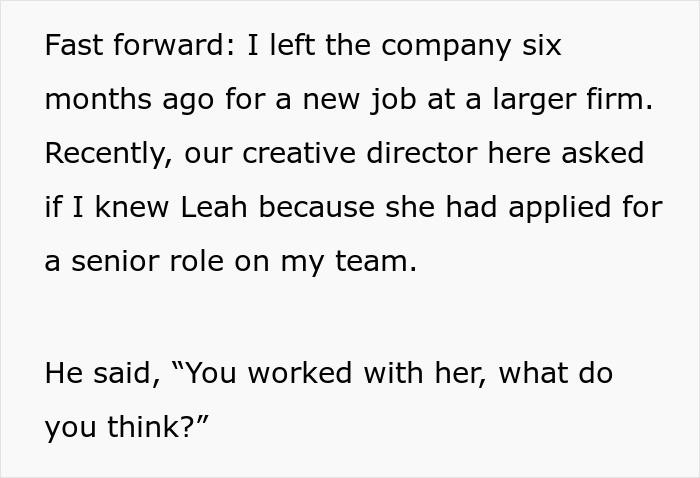 Woman Gets Revenge On Ex-Coworker After She Takes Credit For Her Work, Gets Her Nixed For Promotion