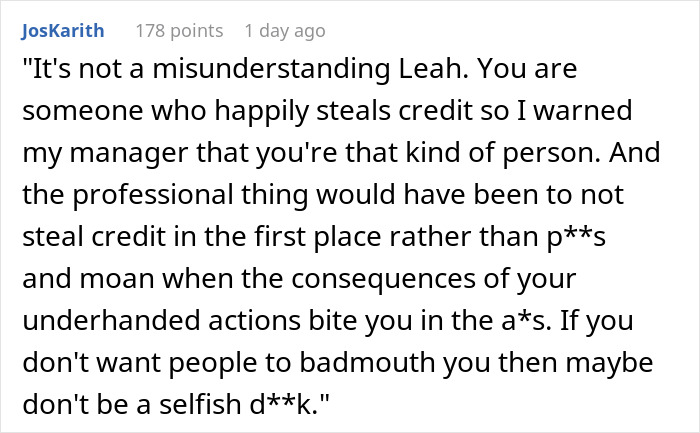 Woman Gets Revenge On Ex-Coworker After She Takes Credit For Her Work, Gets Her Nixed For Promotion