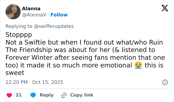 &#8220;This Made Me Cry&#8221;: Strong Reactions After Mom Of Taylor Swift&#8217;s Late Friend Breaks Her Silence