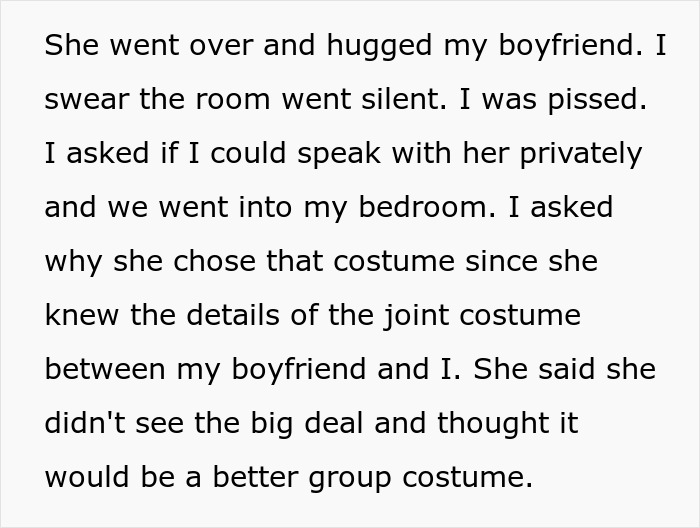 “The Room Went Silent”: Woman Kicks Out BF’s Female Friend For Her Inappropriate Halloween Costume