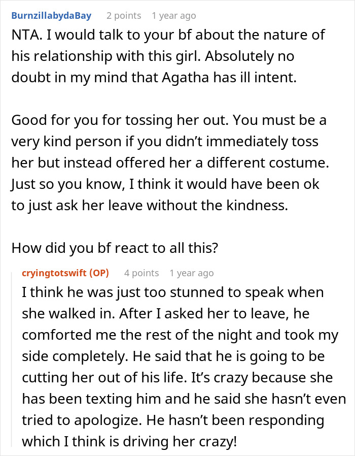 “The Room Went Silent”: Woman Kicks Out BF’s Female Friend For Her Inappropriate Halloween Costume