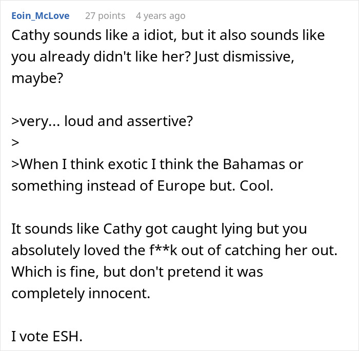 Woman Gets Fired When She Causes Drama Because Coworker Accidentally Revealed Her Lies