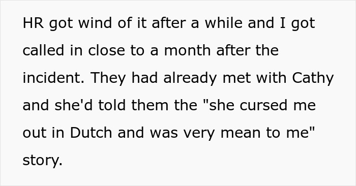 Woman Gets Fired When She Causes Drama Because Coworker Accidentally Revealed Her Lies