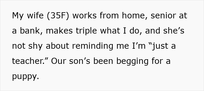 &#8220;[Am I The Jerk] For Being Furious My Wife Brought Home A Dog For Our 4YO For Her Safety?&#8221;