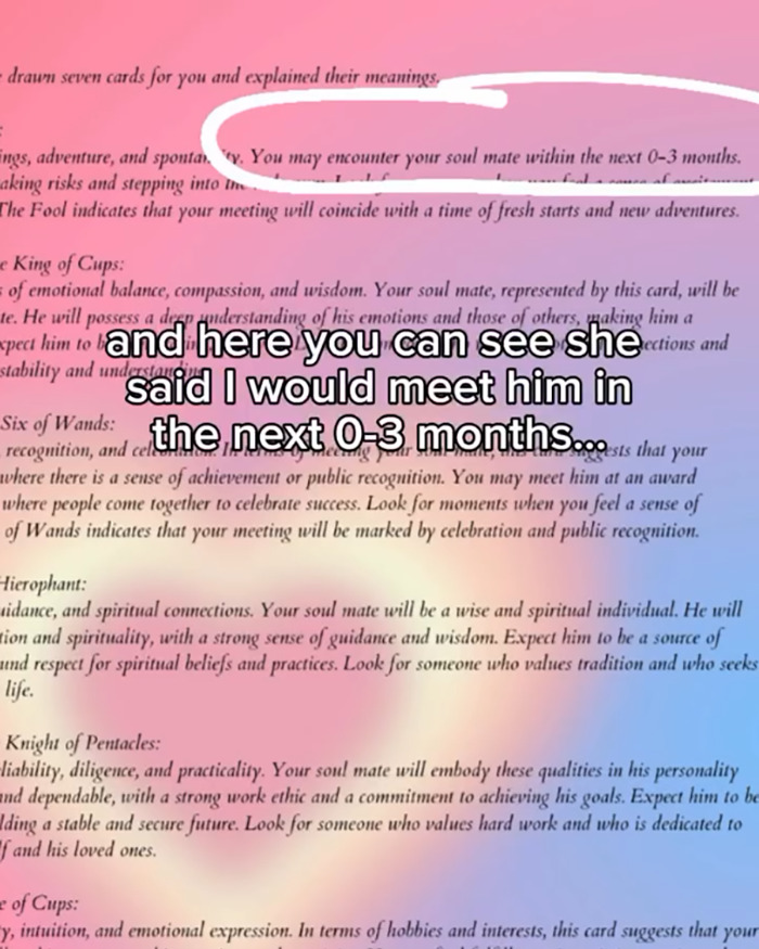 Woman Goes Viral After &#8216;Psychic Drawing&#8217; Allegedly Changed Her Love Life In 8 Days