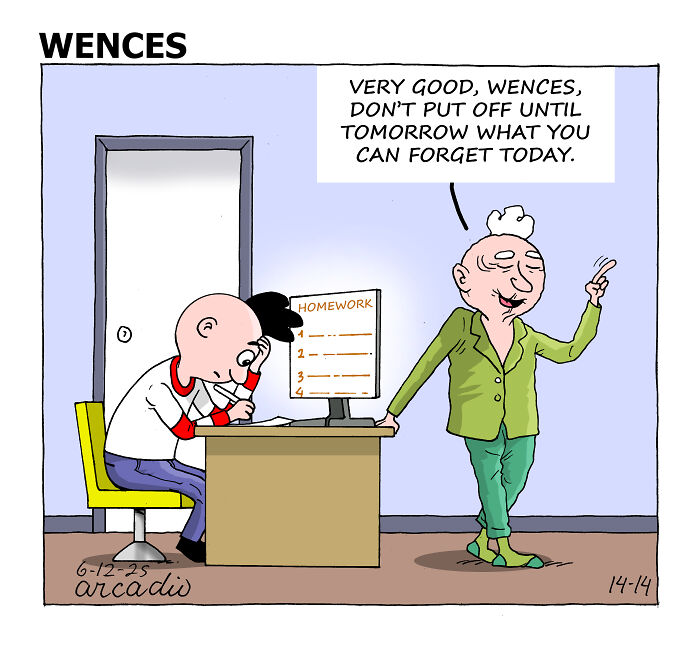 Here&#8217;s My New Comic About Wences And His Friends